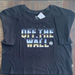 NWT- VANS Crop Top